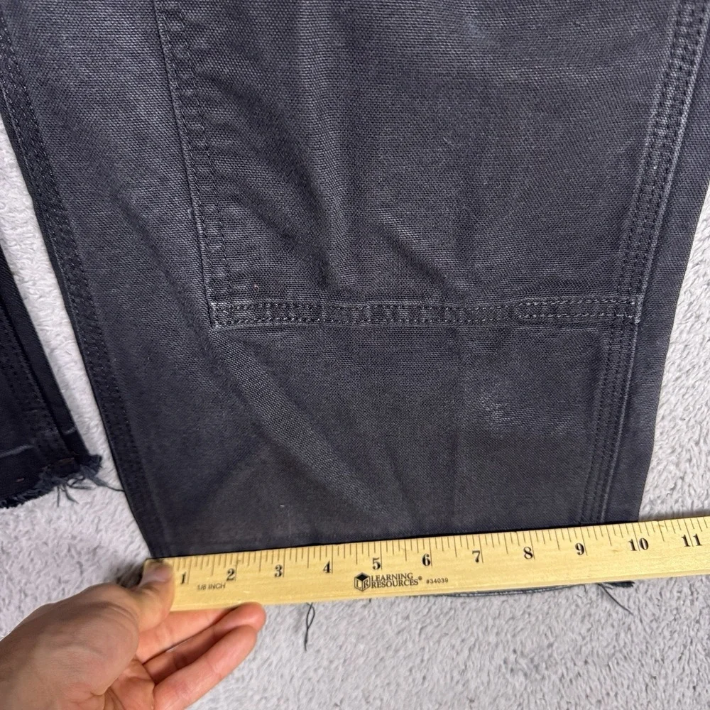 Carhartt B136 Men 34x26 Carpenter Double Knee Pant Loose Utility Canvas Thrashed